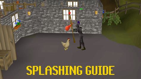 Osrs splashing guide - Splashing is a great method for AFK magic training. It is a widely popular method that is used primarily on RSPS, due to the lack of a logout timer. While it is definitely not the fastest way to get your magic level up, it tends to be more favorable, as you can leave your computer on over night and gain passive levels as you sleep.